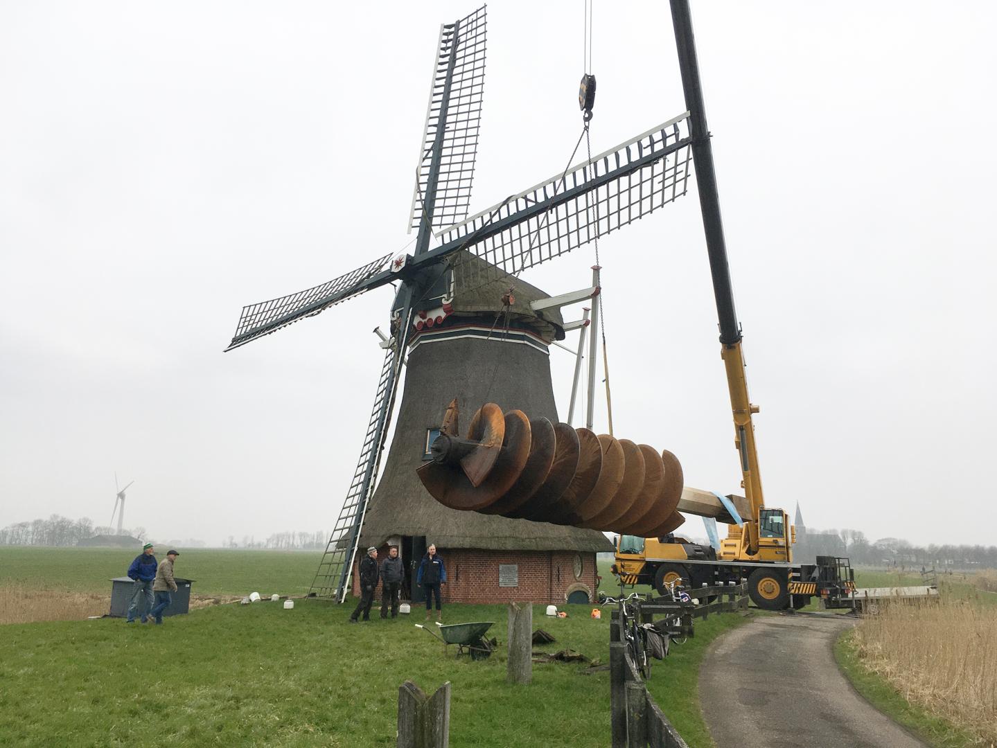 Banner voor nieuwsbericht Restauratie Hantumermolen van start
