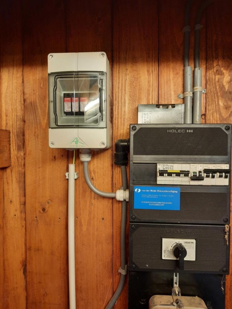 Banner voor nieuwsbericht Bliksembeveiliging molens