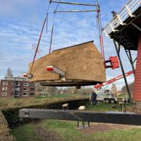 Restauratie molen De Hoop in Dokkum