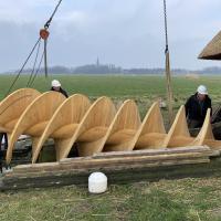 Restauratie Hantumermolen bijna voltooid